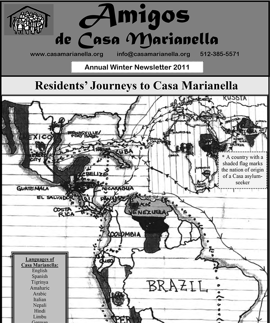 casa marianella 2011 annual print newsletter