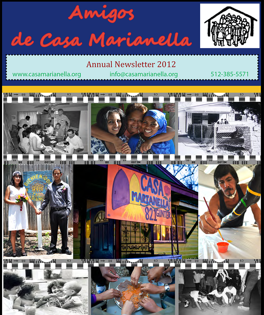 casa marianella 2012 newsletter