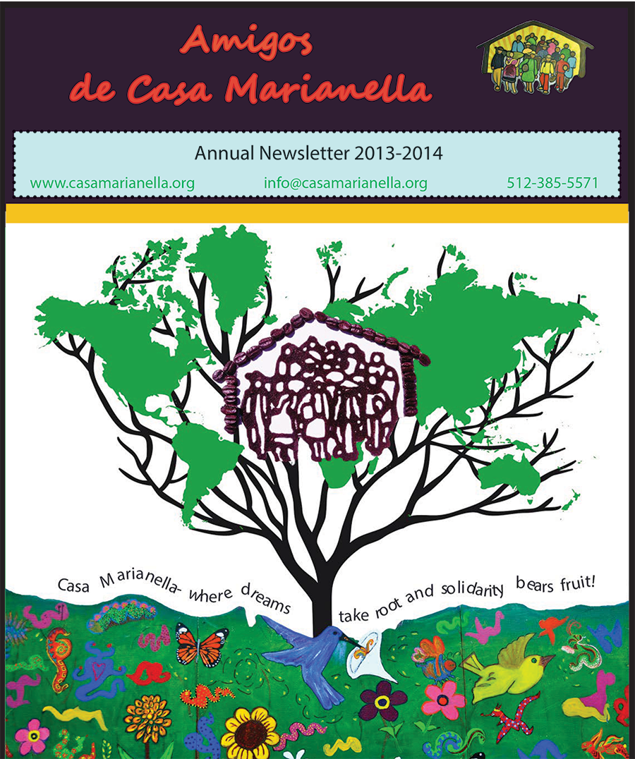 casa marianella 2013 annual print newsletter